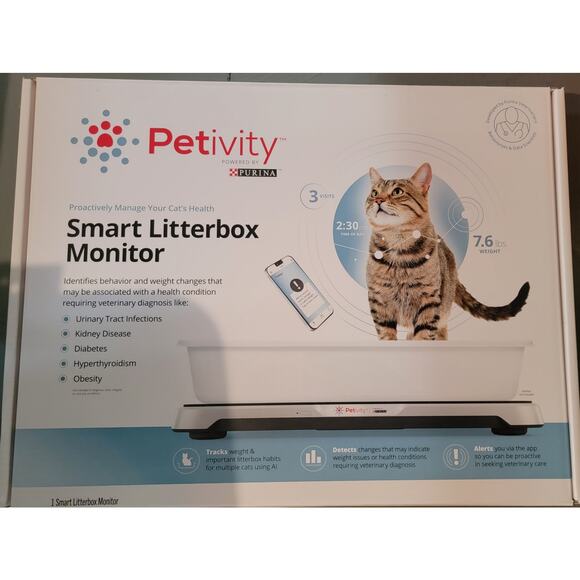 Petivity Smart Litterbox Monitor System - Picture 1 of 4
